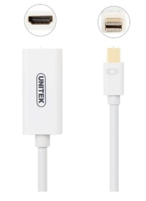 Adapter UNITEK Mini DisplayPort - HDMI Mini DisplayPort - HDMI Y-6331 Adapter UNITEK Mini DisplayPort - HDMI Mini DisplayPort - HDMI Y-6331