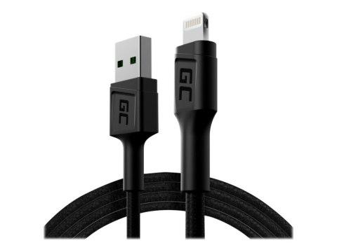 Kabel USB GREEN CELL Lightning 1.2 Kabel USB GREEN CELL Lightning 1.2