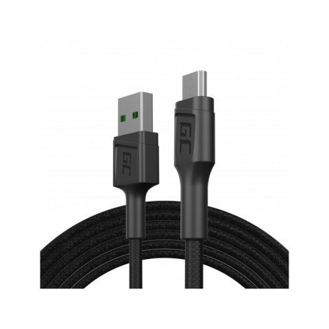 Kabel USB GREEN CELL microUSB 1.2 Kabel USB GREEN CELL microUSB 1.2