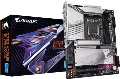 Płyta główna GIGABYTE Z790 AORUS ELITE AX-W LGA1700 ATX Płyta główna GIGABYTE Z790 AORUS ELITE AX-W LGA1700 ATX