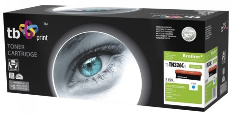 Toner TB PRINT TB-TN326CN Cyjan TB-TN326CN TN326C Toner TB PRINT TB-TN326CN Cyjan TB-TN326CN TN326C