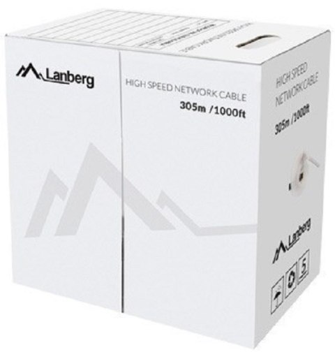 LANBERG LCU5-12CU-0305-Y 305 Sieciowy