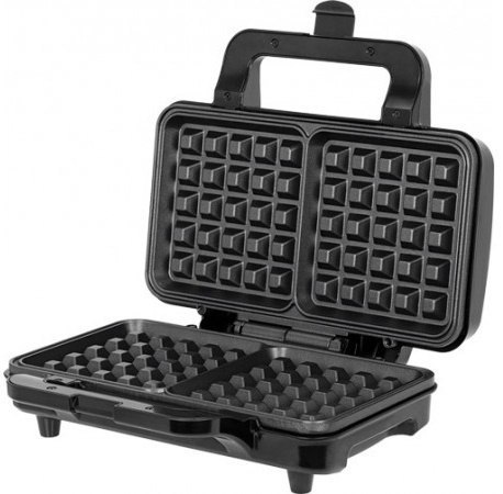 Opiekacz MPM MGO-20M (1000W /2 gofry /Inox-czarny ) Opiekacz MPM MGO-20M (1000W /2 gofry /Inox-czarny )