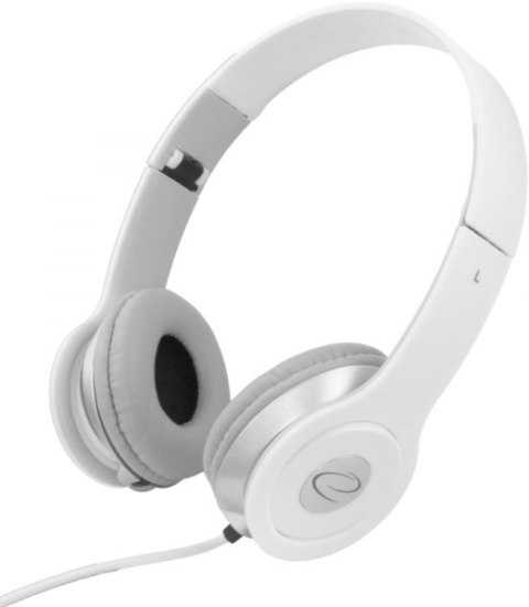 Słuchawki Na głowę ESPERANZA EH145W (3m /3.5 mm wtyk/Biały) Słuchawki Na głowę ESPERANZA EH145W (3m /3.5 mm wtyk/Biały)