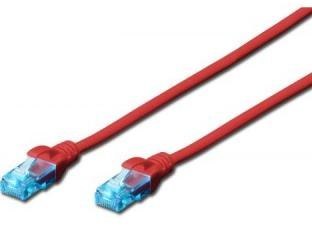 DIGITUS Cat6 U/UTP 1 m Czerwony 1 Patchcord DIGITUS Cat6 U/UTP 1 m Czerwony 1 Patchcord