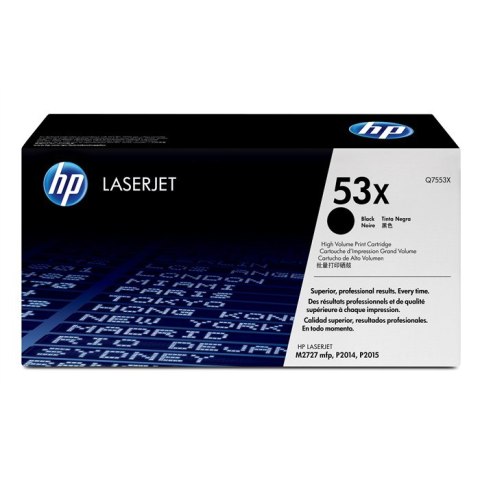 Kaseta z tonerem HP LaserJet 53x Q7553X
