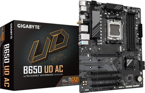 Płyta główna GIGABYTE B650 UD AC AM5 MICRO ATX Płyta główna GIGABYTE B650 UD AC AM5 MICRO ATX
