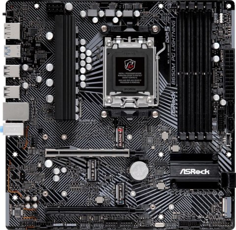Płyta główna ASROCK B650M PG LIGHTNING AM5 MICRO ATX Płyta główna ASROCK B650M PG LIGHTNING AM5 MICRO ATX