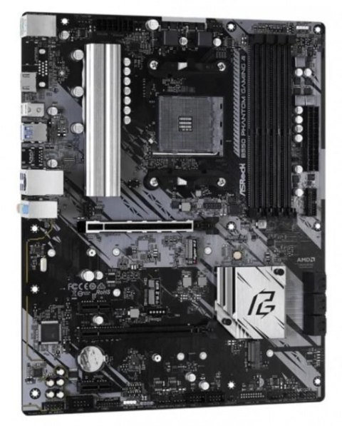 Płyta główna ASROCK B550 Phantom Gaming 4 Socket AM4 ATX Płyta główna ASROCK B550 Phantom Gaming 4 Socket AM4 ATX