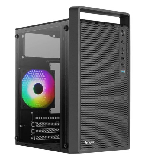 Obudowa Mini Tower AEROCOOL AEROPGSCS-109G-BK-V1 Obudowa Mini Tower AEROCOOL AEROPGSCS-109G-BK-V1