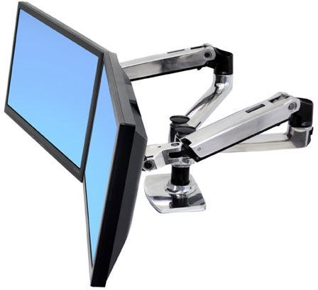 Uchwyt uchylny z ramieniem LX Dual Side-by-Side Arm 45-245-026 (maks. 24")