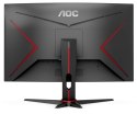 Monitor AOC C24G2AE/BK (23.6" /VA /165Hz /1920 x 1080 /Czarno-czerwony)