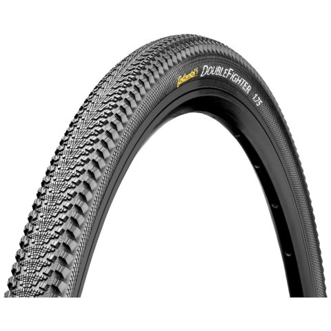 Opona MTB Continental Double Fighter III 24x1.75 czarna drutowa Opona MTB Continental Double Fighter III 24x1.75 czarna drutowa