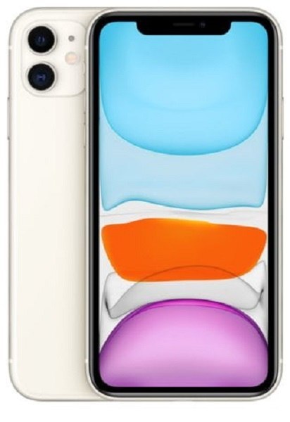 Smartphone APPLE iPhone 11 128 GB White (Biały) MWM22PM/A Smartphone APPLE iPhone 11 128 GB White (Biały) MWM22PM/A