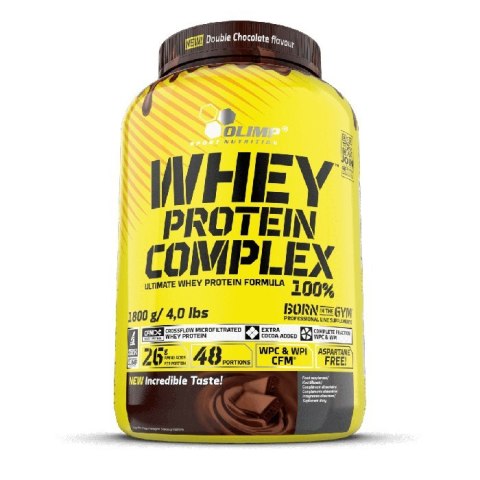 Whey Protein Complex 100% (puszka) 1800g double chocolate Whey Protein Complex 100% (puszka) 1800g double chocolate