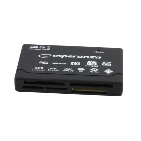 Czytnik kart pamięci ESPERANZA USB 2.0 EA119 Czytnik kart pamięci ESPERANZA USB 2.0 EA119