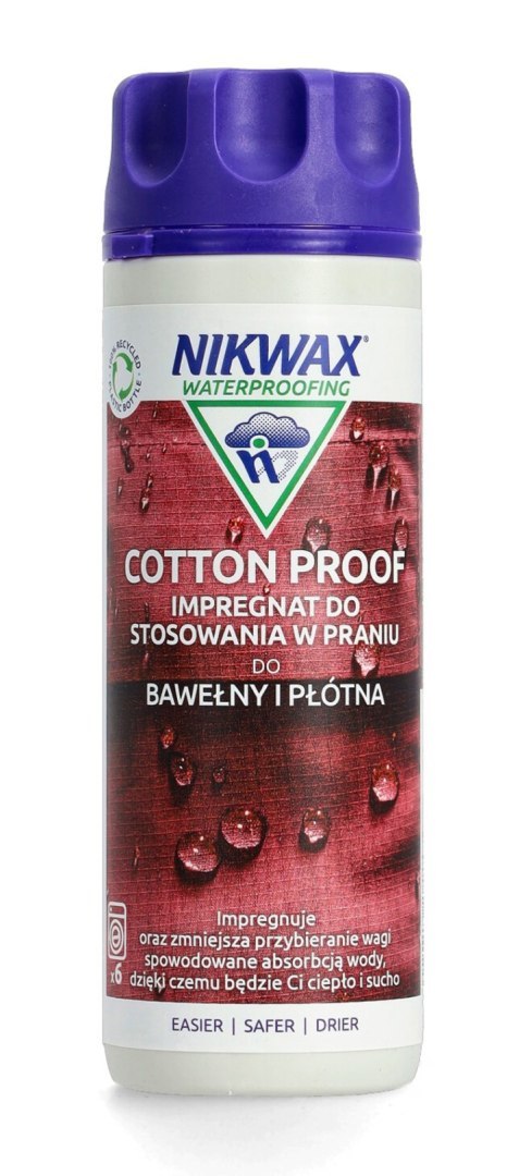 Impregnat do odzieży Nikwax Cotton Proof 300 ml Impregnat do odzieży Nikwax Cotton Proof 300 ml
