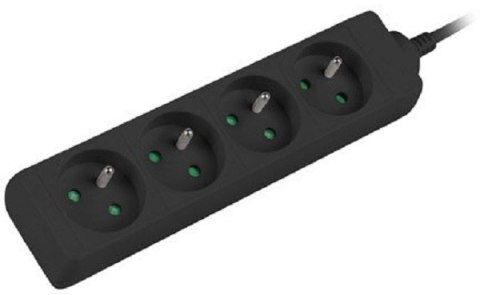Listwa zasilająca LANBERG PS0-04E-0100-IEC-BK Listwa zasilająca LANBERG PS0-04E-0100-IEC-BK