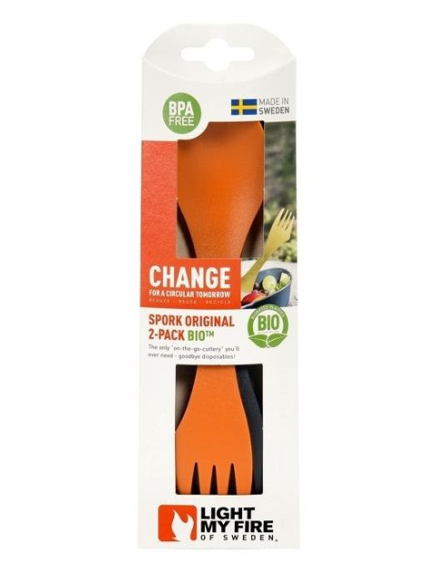 Niezbędnik LMF Spork O Bio 2-pack ro/sl Niezbędnik LMF Spork O Bio 2-pack ro/sl
