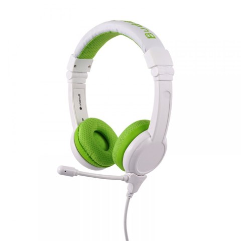 Słuchawki na głowę z mikrofonem BUDDYPHONE BP-SCHOOLP-GREEN (1.4m /3.5 mm wtyk/Biało-zielony) Słuchawki na głowę z mikrofonem BUDDYPHONE BP-SCHOOLP-GREEN (1.4m /3.5 mm wtyk/Biało-zielony)