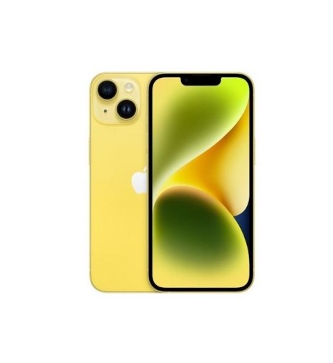 Smartphone APPLE iPhone 14 6/512 GB Yellow (Żółty) MR513PX/A Smartphone APPLE iPhone 14 6/512 GB Yellow (Żółty) MR513PX/A