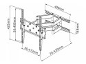 Uchwyt do TV TECHLY 301429 (nośność 70kg \23 - 55 cali)