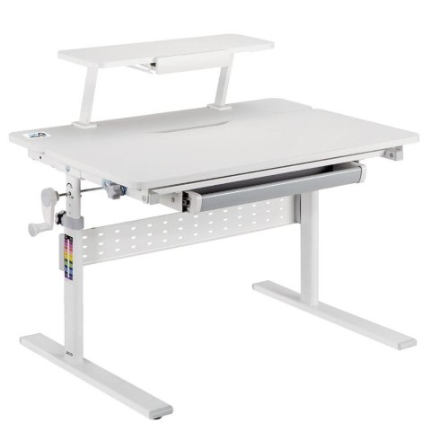 Biurko dla dzieci Ergo Office, z regulacją wysokości, szare, max 40kg,900x600mm, ER-483 Biurko dla dzieci Ergo Office, z regulacją wysokości, szare, max 40kg,900x600mm, ER-483