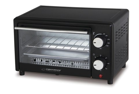 Piekarnik mini Esperanza Calzone EKO007 czarny Piekarnik mini Esperanza Calzone EKO007 czarny