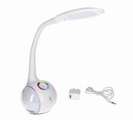 Lampka biurkowa MaxCom ML1000 Solis, biały