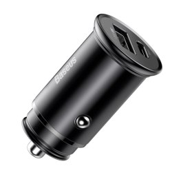 Ładowarka samochodowa do telefonów z gniazdem USB QC4.0+ oraz USB-C PD 3.0 Baseus PPS BS-C16Q3 CCYS-C01 30W
