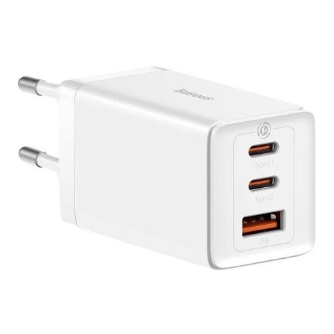 Ładowarka sieciowa Baseus GaN5 Pro CCGP120202 65W z 2 gniazdami USB-C PD oraz USB Ładowarka sieciowa Baseus GaN5 Pro CCGP120202 65W z 2 gniazdami USB-C PD oraz USB