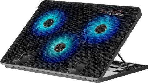 Podstawka chłodząca Defender NS-501 laptop notebook 15,6-17" 2xUSB 3 fans podświetlenie + GRA Podstawka chłodząca Defender NS-501 laptop notebook 15,6-17" 2xUSB 3 fans podświetlenie + GRA