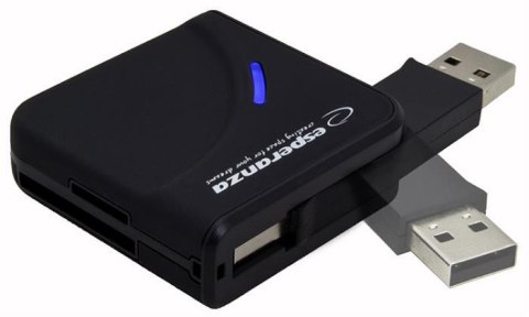 Czytnik kart pamięci Esperanza EA130 USB 2.0 Czytnik kart pamięci Esperanza EA130 USB 2.0