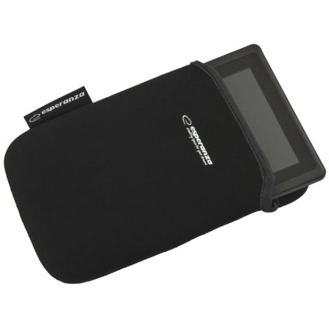 Etui na tablet Esperanza 7" Neopren czarne Etui na tablet Esperanza 7" Neopren czarne