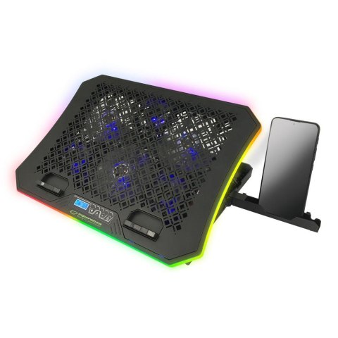 Podstawka chłodząca pod notebook Esperanza EGC109 LED RGB GALERNE Gaming Podstawka chłodząca pod notebook Esperanza EGC109 LED RGB GALERNE Gaming