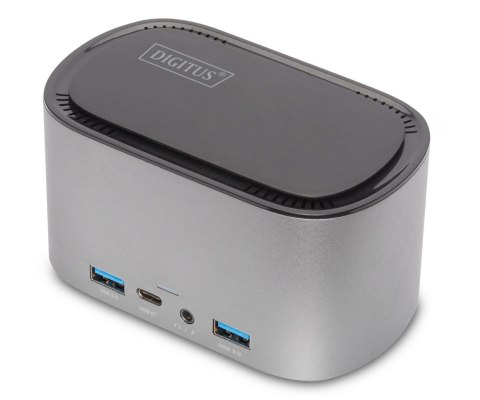 Stacja dokująca DIGITUS USB Typ C 11 portów Triple Monitor 4K 60Hz PD 3.0 M.2 SATA 3.0 NGFF aluminiowa Stacja dokująca DIGITUS USB Typ C 11 portów Triple Monitor 4K 60Hz PD 3.0 M.2 SATA 3.0 NGFF aluminiowa