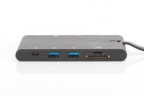 DIGITUS DA-70865 (Czarny /USB Typ C ) DIGITUS DA-70865 (Czarny /USB Typ C )