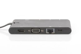 DIGITUS DA-70865 (Czarny /USB Typ C )