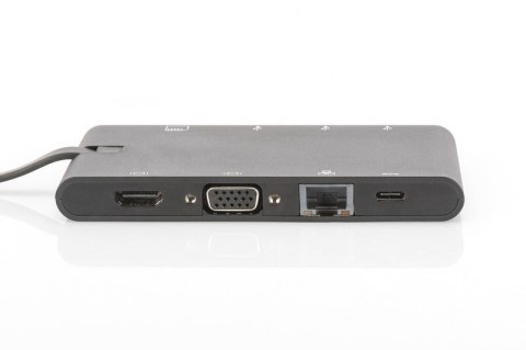 DIGITUS DA-70865 (Czarny /USB Typ C ) DIGITUS DA-70865 (Czarny /USB Typ C )