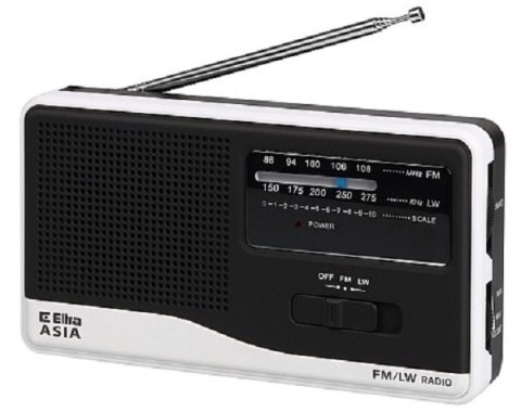 Radioodtwarzacz ELTRA Asia Biały Radioodtwarzacz ELTRA Asia Biały