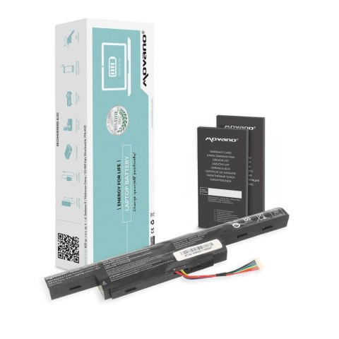Bateria Movano do notebooka Acer Aspire E5-475, E5-575 (10.8V-11.1V) (4400 mAh) Bateria Movano do notebooka Acer Aspire E5-475, E5-575 (10.8V-11.1V) (4400 mAh)