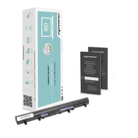 Bateria Movano do notebooka Acer Aspire V5 (14.4V-14.8V) (2200 mAh) Bateria Movano do notebooka Acer Aspire V5 (14.4V-14.8V) (2200 mAh)