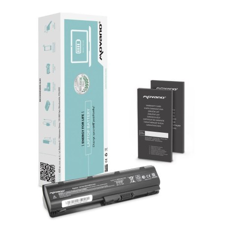 Bateria Movano do notebooka Compaq Presario CQ42, CQ62, CQ72 (10.8V-11.1V) (6600 mAh) Bateria Movano do notebooka Compaq Presario CQ42, CQ62, CQ72 (10.8V-11.1V) (6600 mAh)