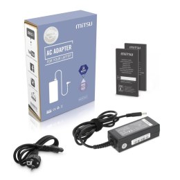 Zasilacz sieciowy Mitsu 19,5V 2,31A (4.5x3.0 pin) 45W do notebooka Dell