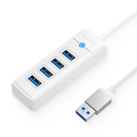 Hub USB-A Orico PW4U-U3-015-WH-EP 4x USB-A 3.1 biały Hub USB-A Orico PW4U-U3-015-WH-EP 4x USB-A 3.1 biały