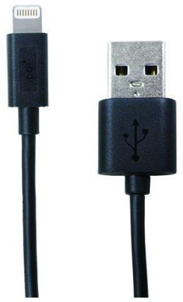 Kabel USB - Lightning PQI 1,8m, czarny, iPhone, iPad