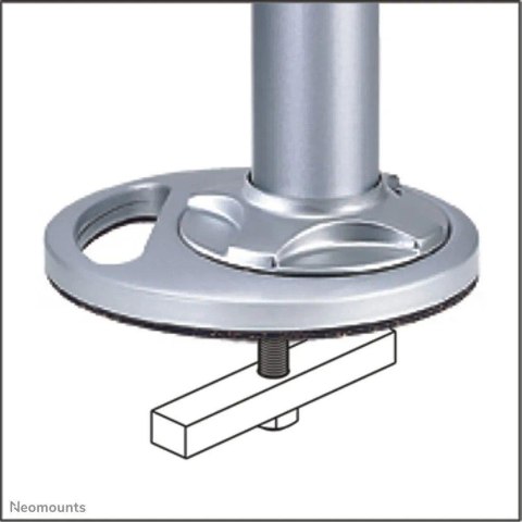 Uchwyt do ekranów Neomounts FPMA-D9GROMMET biurkowy Silver Uchwyt do ekranów Neomounts FPMA-D9GROMMET biurkowy Silver