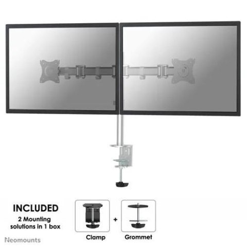 Uchwyt ścienny do ekranów Neomounts NM-D135DSILVER 10"-27" max 8 kg max VESA 100x100 Silver Uchwyt ścienny do ekranów Neomounts NM-D135DSILVER 10"-27" max 8 kg max VESA 100x100 Silver