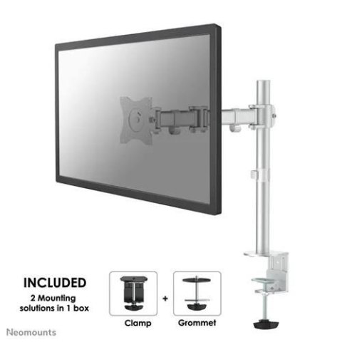 Uchwyt ścienny do ekranów Neomounts NM-D135DSILVER 10"-30" max 8 kg max VESA 100x100 Silver Uchwyt ścienny do ekranów Neomounts NM-D135DSILVER 10"-30" max 8 kg max VESA 100x100 Silver
