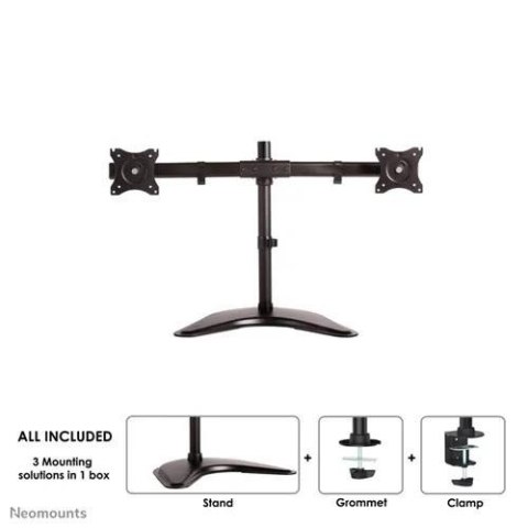 Uchwyt ścienny do ekranów Neomounts NM-D335DBLACK 10"-27" max 8 kg max VESA 100x100 Czarny Uchwyt ścienny do ekranów Neomounts NM-D335DBLACK 10"-27" max 8 kg max VESA 100x100 Czarny